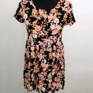 Forever 21 Pink Floral Dress